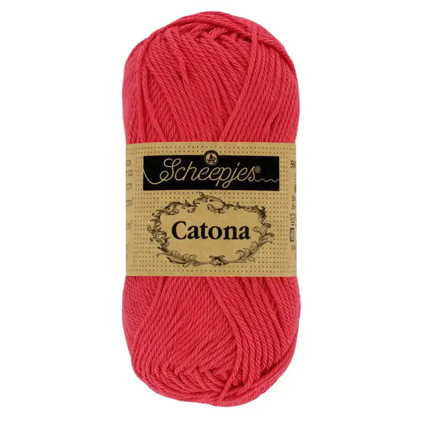 Scheepjes Catona Colour Pack Essentials ❤️ 516 Candy Apple