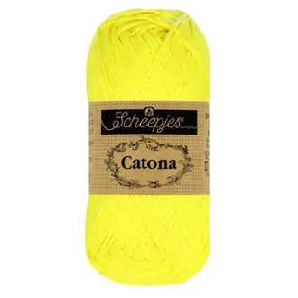 Scheepjes Catona Neon (601) Amarillo