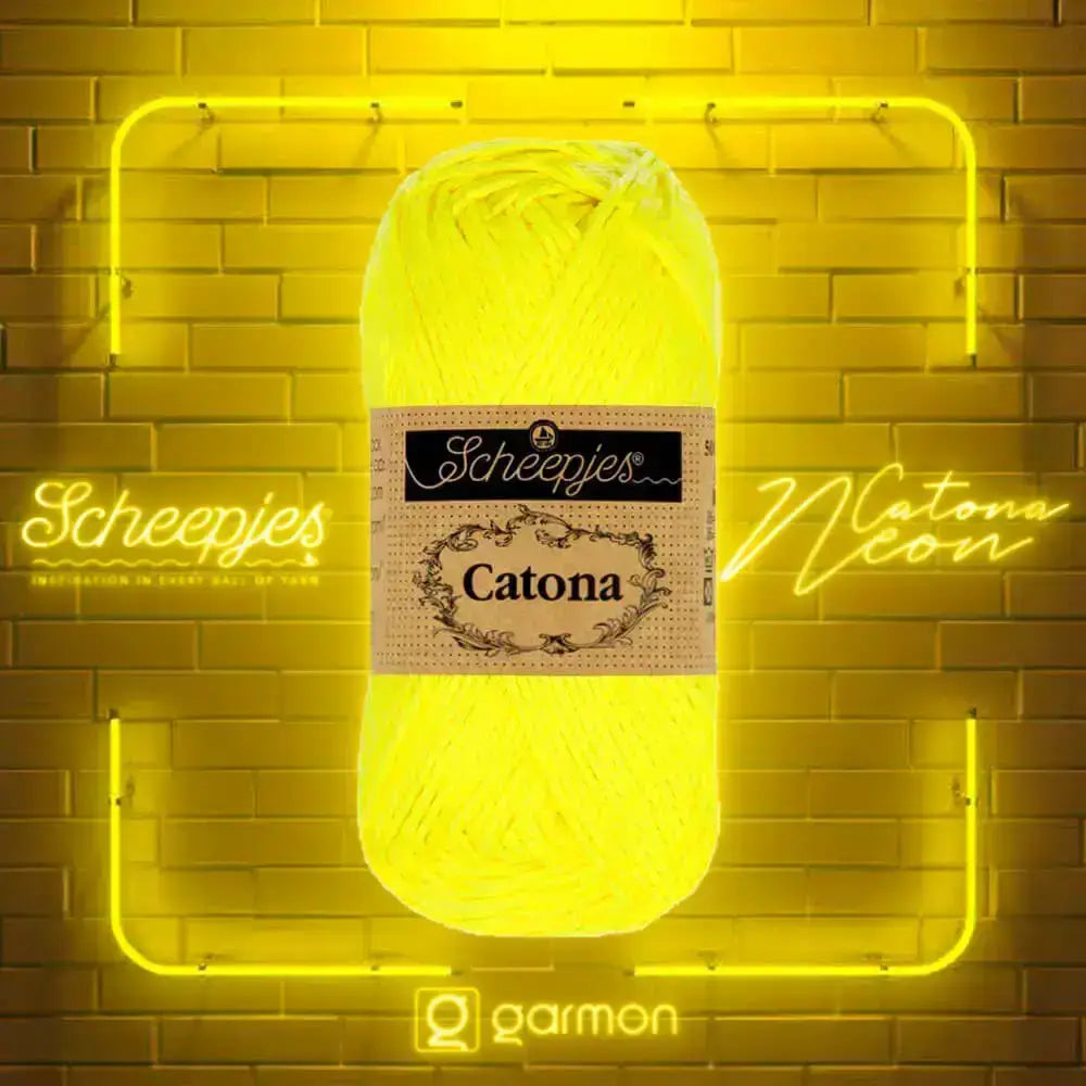 Scheepjes Catona Neon (601) Amarillo