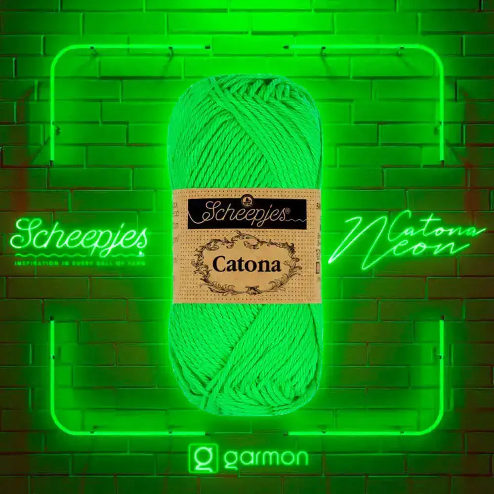 Scheepjes Catona Neon (602) Verde