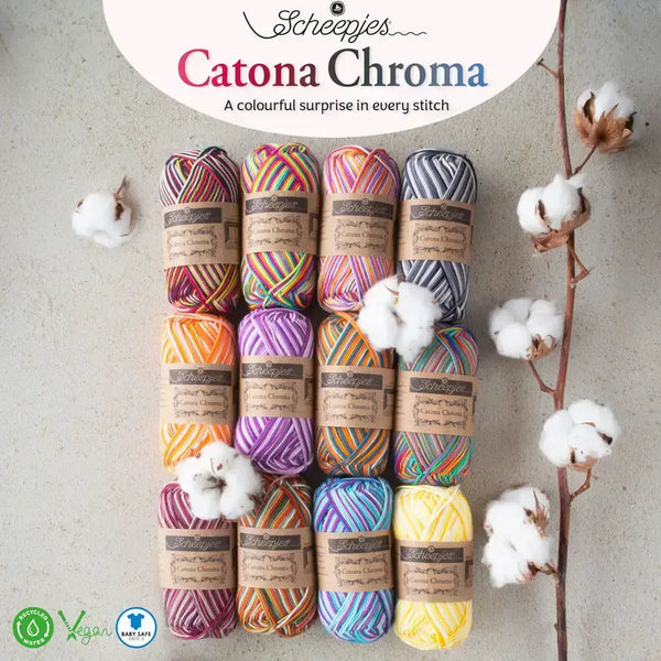 Scheepjes Catona Chroma Imagen de detalle 1