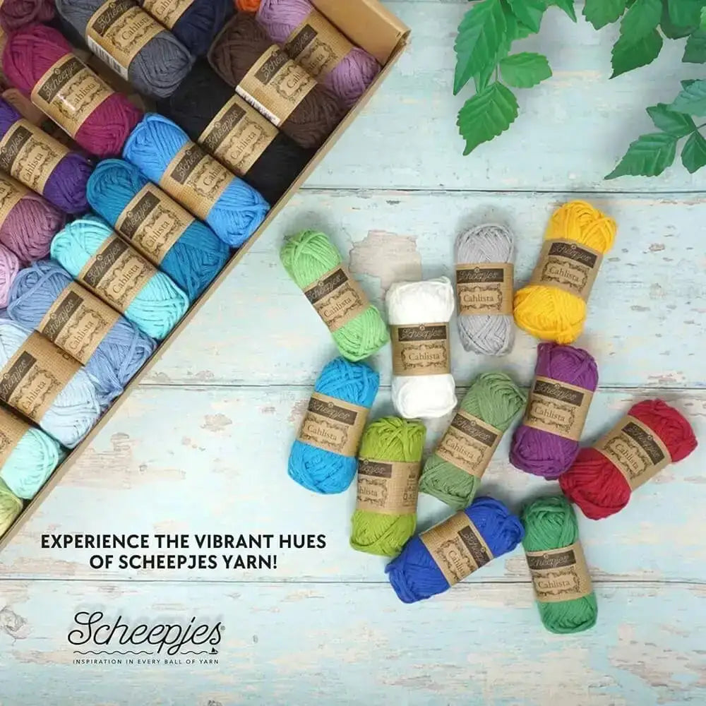 Scheepjes - Cahlista Colour Pack - 109 colores - Colores vibrantes