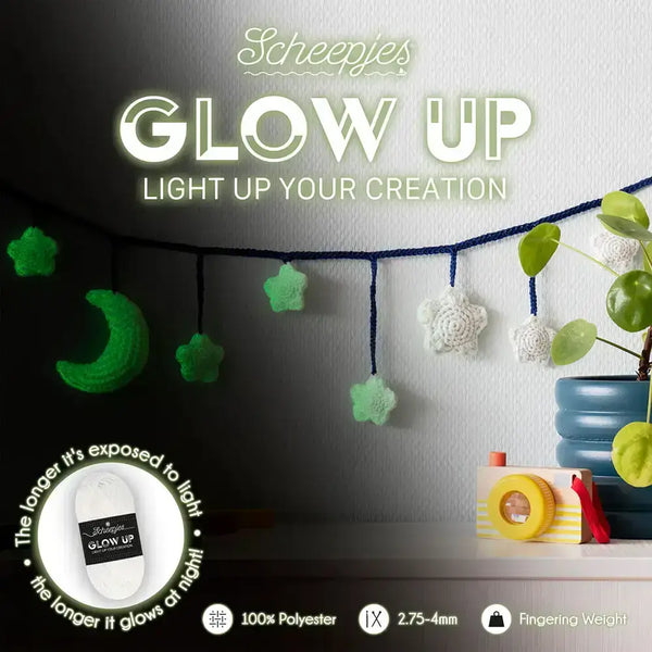 Scheepjes Glow Up Colour Pack - Hilo luminoso