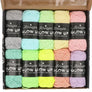 Scheepjes Glow Up Colour Pack - Colores pastel que se iluminan