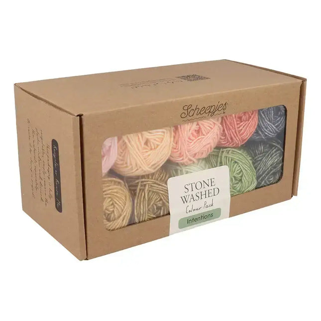 Scheepjes Stone Washed Colour pack (24532) Intentions