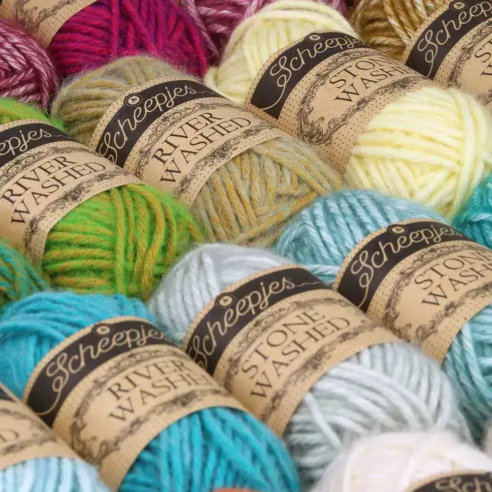 Scheepjes Stone Washed / River Washed Colour Pack - 62460-3