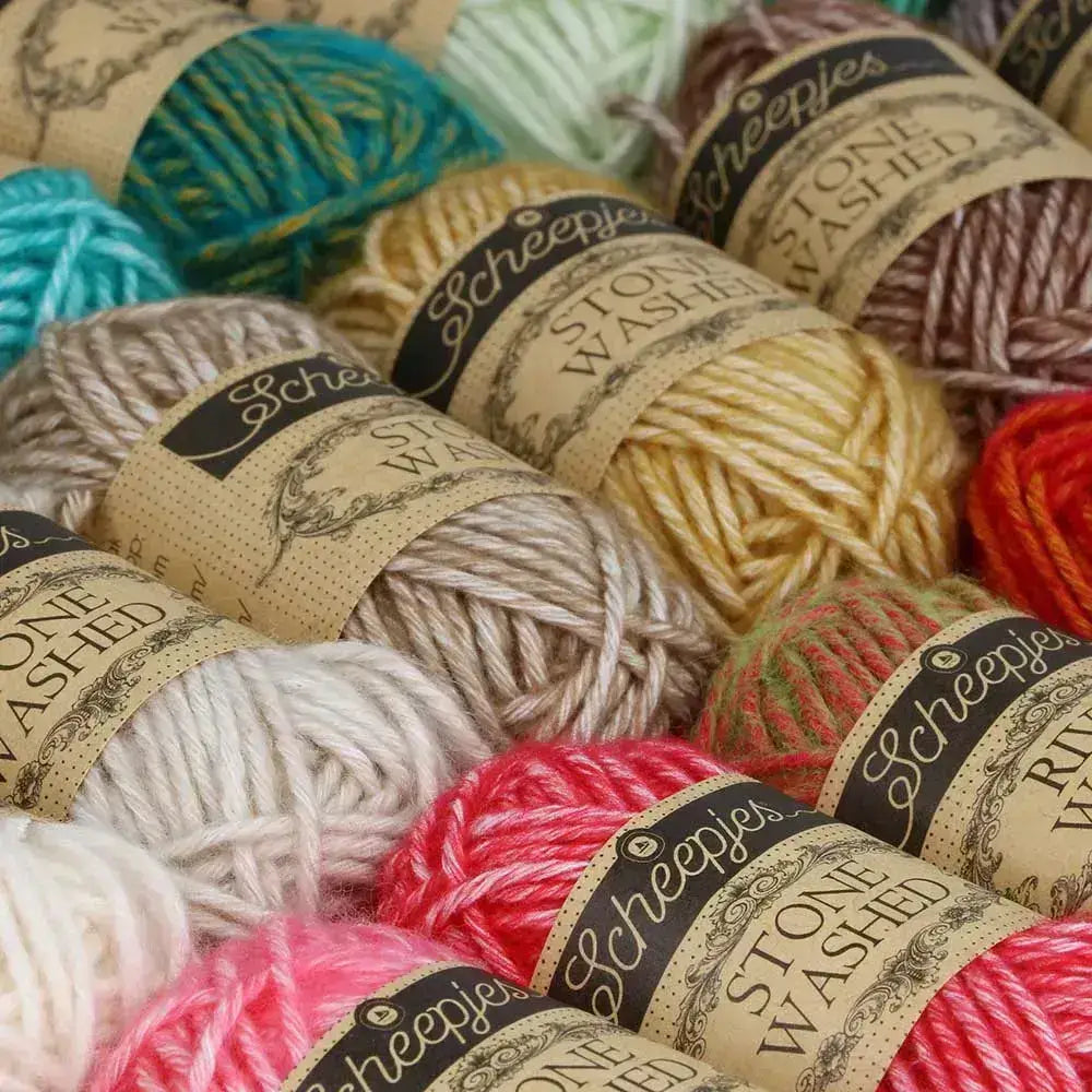 Scheepjes Stone Washed / River Washed Colour Pack - 62460-4