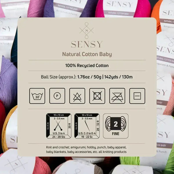 SENSY - Natural Cotton Baby - Detalle 5 - Etiqueta