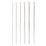 Set de Ganchillos de Aluminio de 2 mm a 5 mm (6 ganchillos) - Pony Classic - Imagen de detalle de perfil de ganchillo
