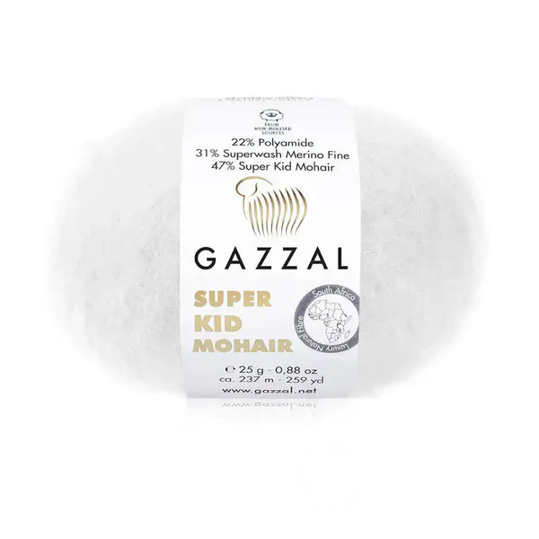 Super Kid Mohair - 64439 - Blanco