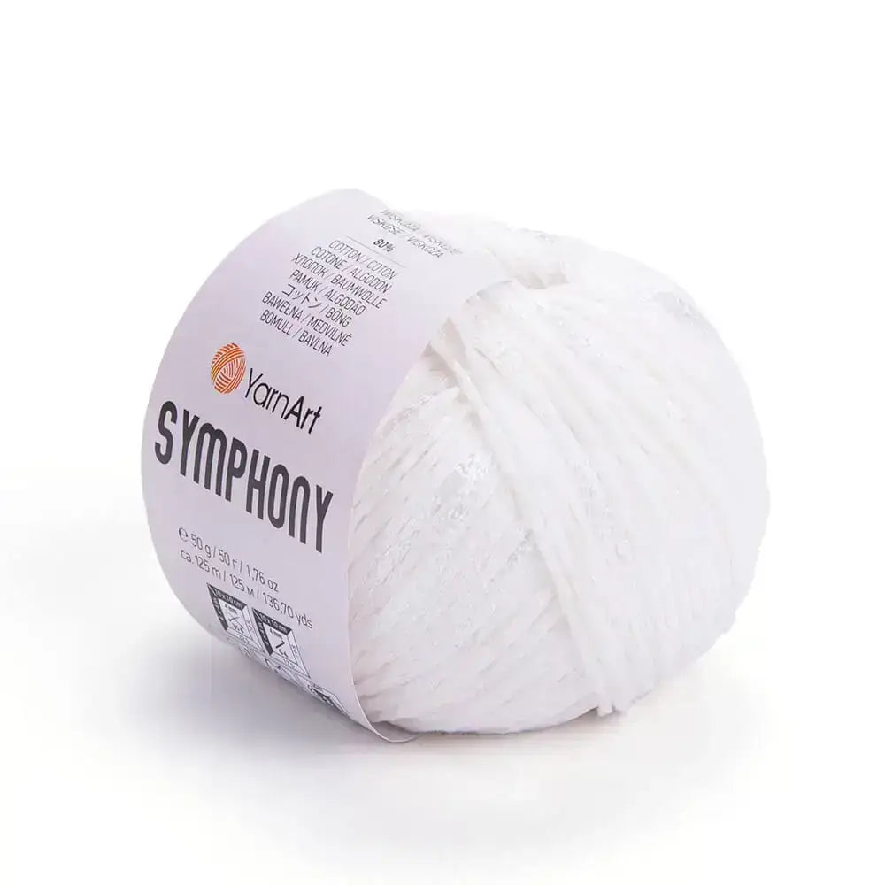 YarnArt Symphony - 2101 - Blanco