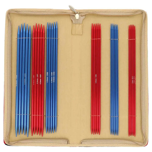 Set de Agujas de doble punta Red Waves 20 cm de KnitPro