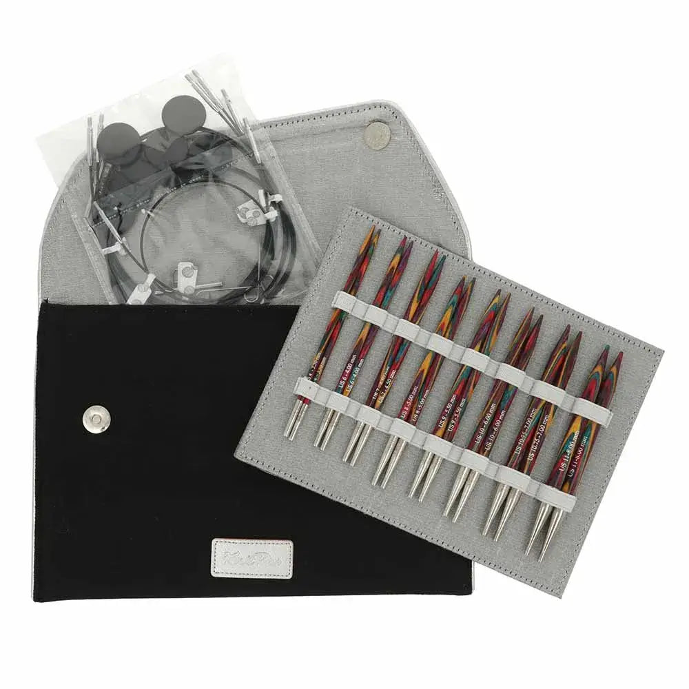 Set de Agujas Circulares Intercambiables Colourplay 13 cm de KnitPro
