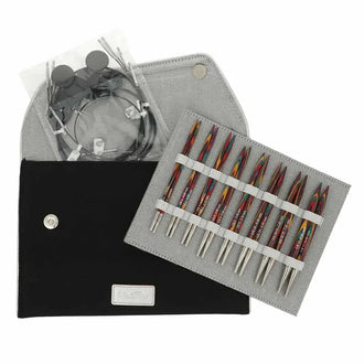 Set de Agujas Circulares Intercambiables Colourplay 13 cm de KnitPro