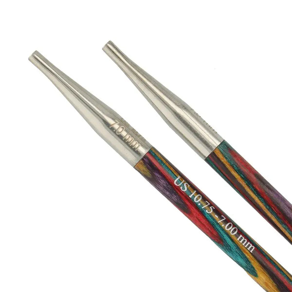 Set de Agujas Circulares Intercambiables Colourplay 13 cm de KnitPro