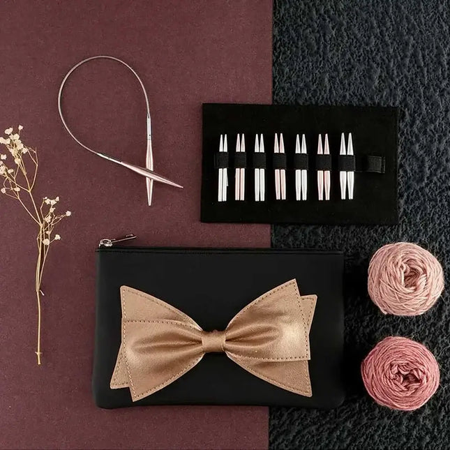Set de Agujas Circulares Intercambiables Mini Bouquet 5 cm - KnitPro