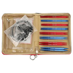 Set de Agujas Circulares Intercambiables Red Waves 13 cm de KnitPro