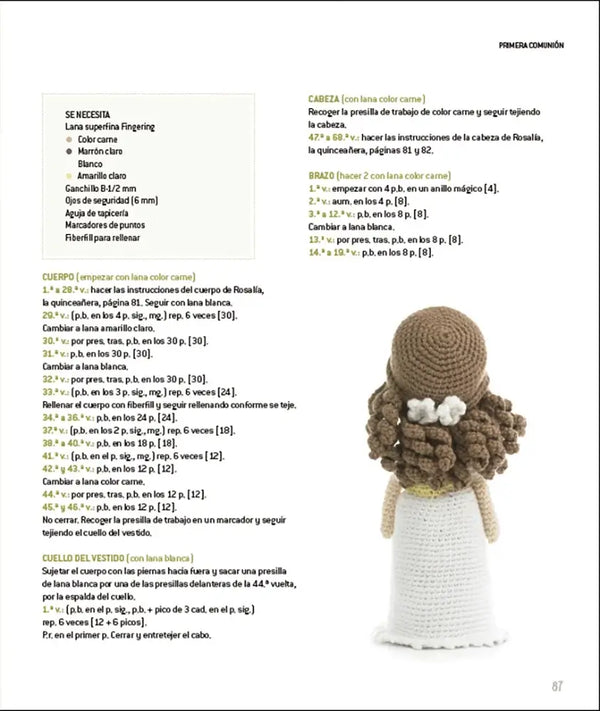 Libro: Amigurumi. Amigos y celebraciones - Interior 5