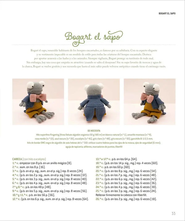 Libro: Amigurumi del bosque encantado - Interior 5