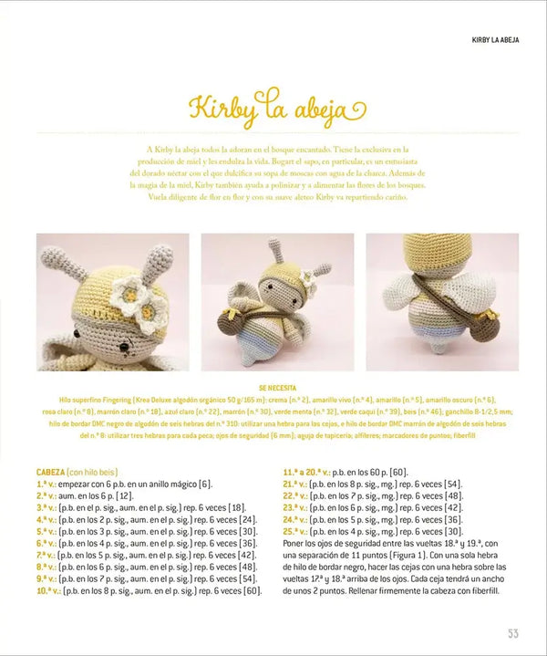 Libro: Amigurumi del bosque encantado - Interior 7