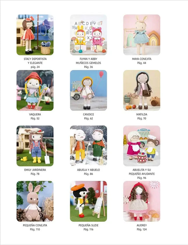 Libro: Amigurumi. Felices días de la infancia - Interior 1