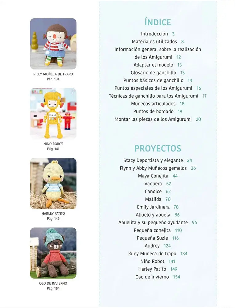 Libro: Amigurumi. Felices días de la infancia - Interior 2