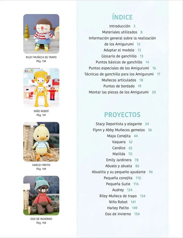 Libro: Amigurumi. Felices días de la infancia - Interior 2