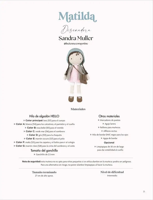 Libro: Amigurumi. Felices días de la infancia - Interior 6