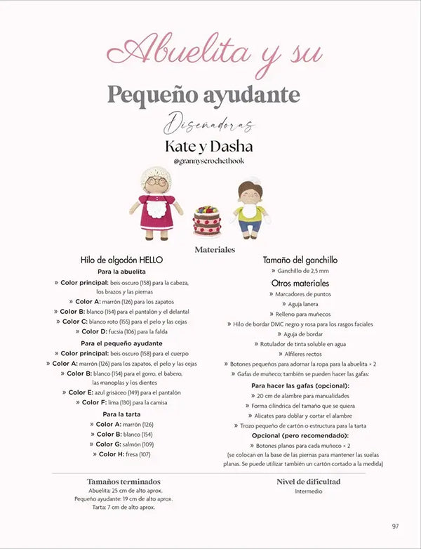 Libro: Amigurumi. Felices días de la infancia - Interior 8