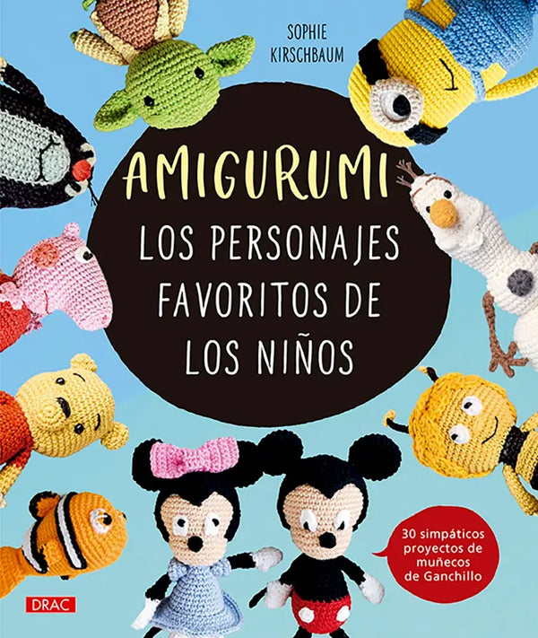 Libro: Amigurumi. Los personajes favoritos de los niños - Portada