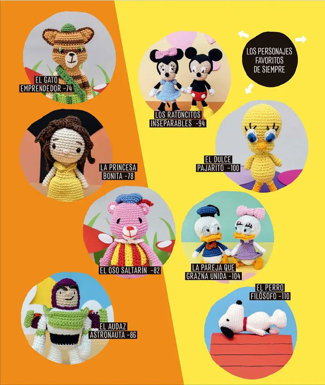 Libro: Amigurumi. Los personajes favoritos de los niños - Interior 3