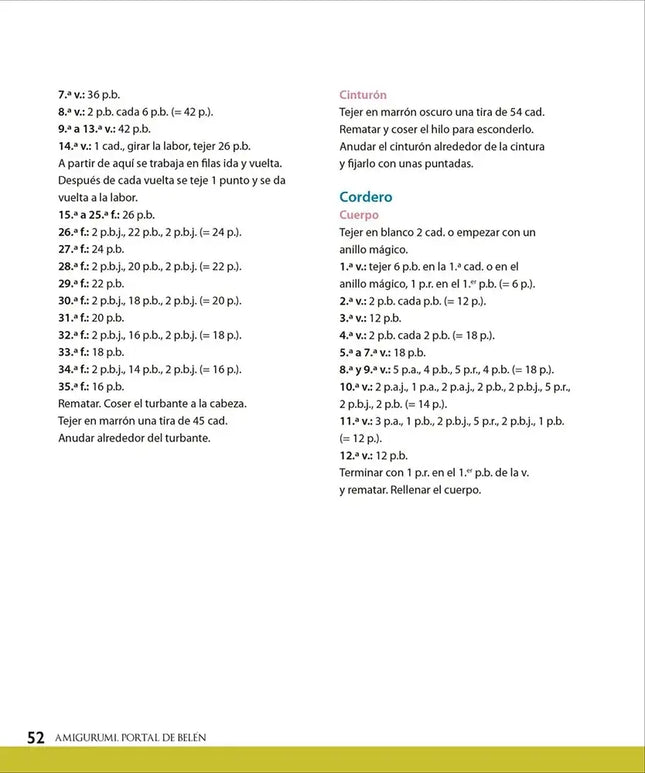 Libro: Amigurumi. Portal de Belén - Interior 6