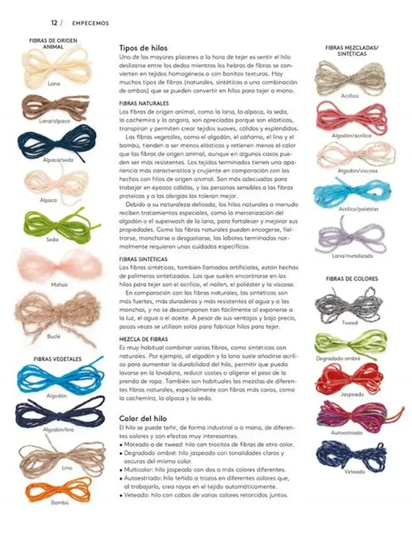 libro: Aprenda a hacer punto cuadrado a cuadrado - Interior 1