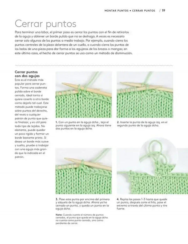 libro: Aprenda a hacer punto cuadrado a cuadrado - Interior 4