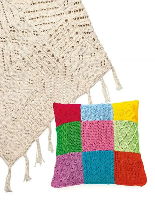 libro: Aprenda a hacer punto cuadrado a cuadrado - Interior 7