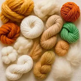 Banner Colección de componentes y materiales de hilos y lanas