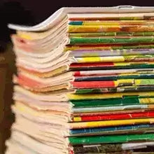 Banner de la colección de publicaciones para tejer (Libros y Revistas)