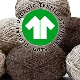 Banner Colección de hilos y lanas con Certificación GOTS