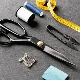 Banner accesorios, tijeras y cortahilos