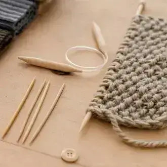 Banner accesorios, agujas y ganchillos