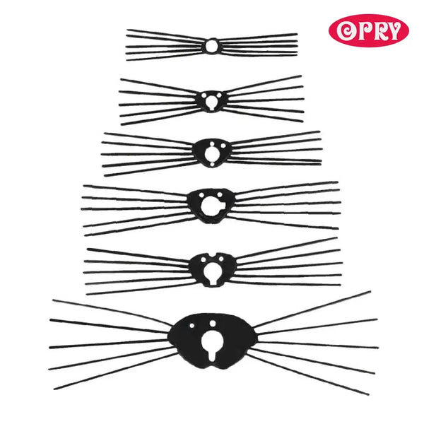 Set de bigotes para narices animales Opry 21095