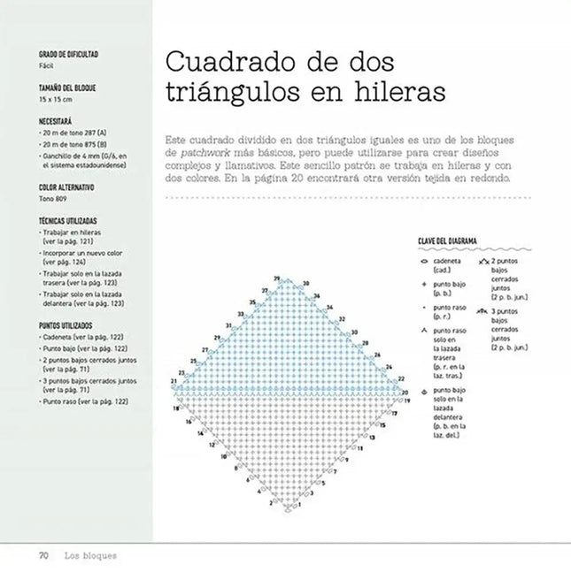 Libro: Bloques a ganchillo: Diseños inspirados en las labores de Patchwork - Interior 3