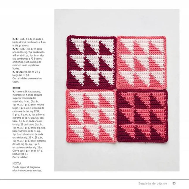 Libro: Bloques a ganchillo: Diseños inspirados en las labores de Patchwork - Interior 6