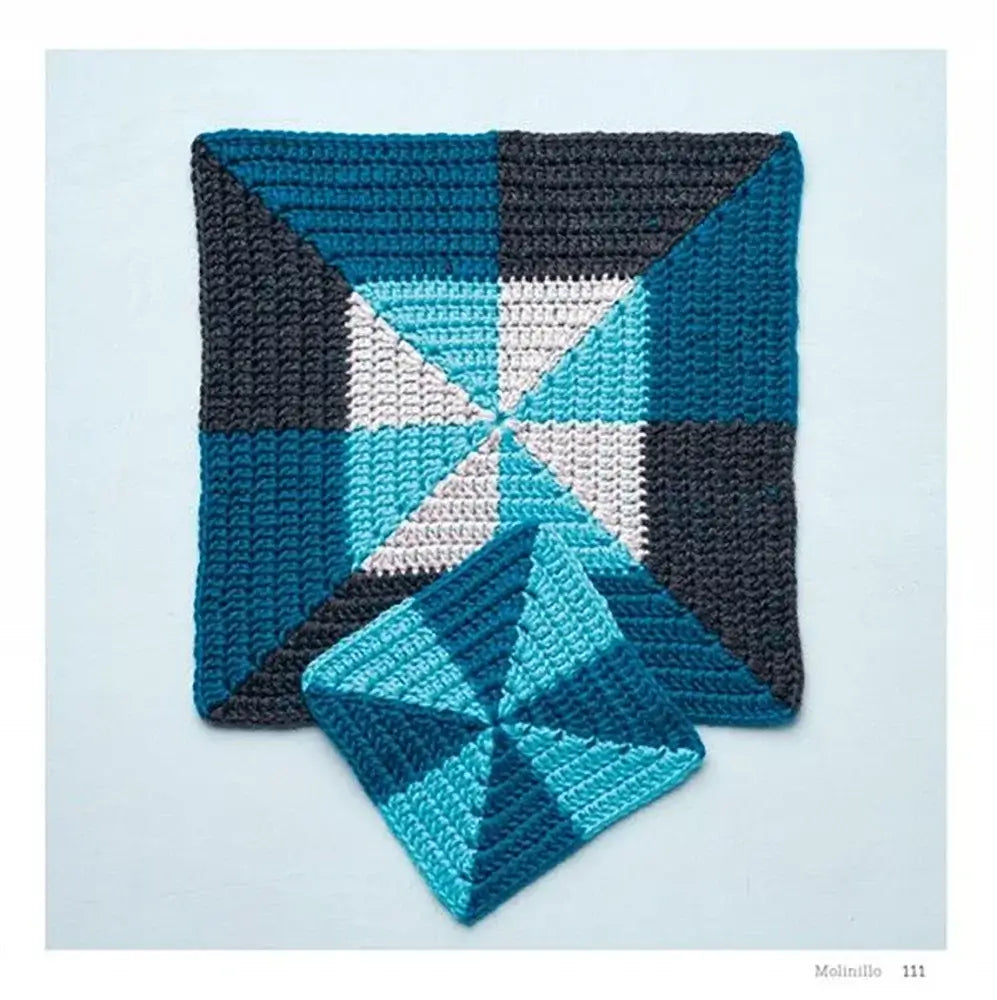 Libro: Bloques a ganchillo: Diseños inspirados en las labores de Patchwork - Interior 8