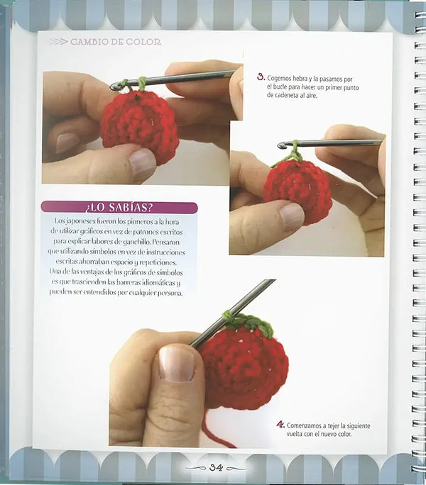 Bolsos de ganchillo con lana y trapillo- cambio de color