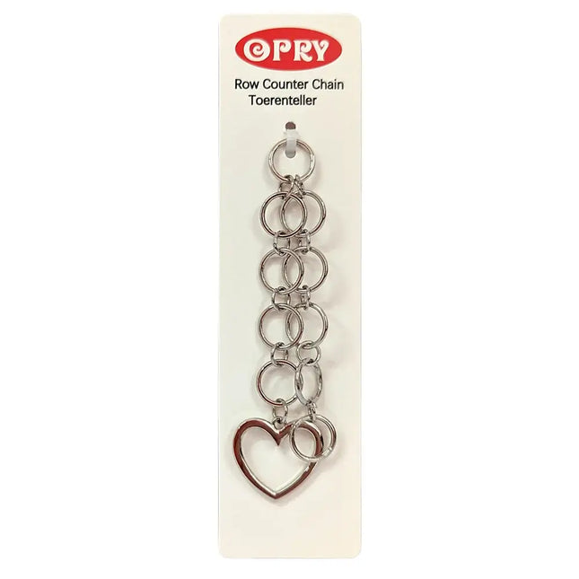 Cadena para contar vueltas de Opry - 24021 - Corazón - Plata