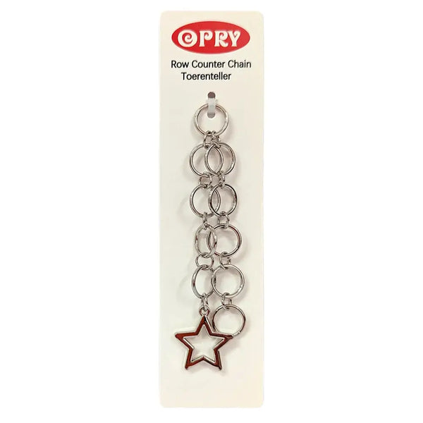Cadena para contar vueltas de Opry - 24021 - Estrella - Plata