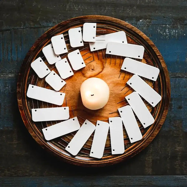 Blanco - (Bloqueadores de tejido KnitPro - KTP-10877)