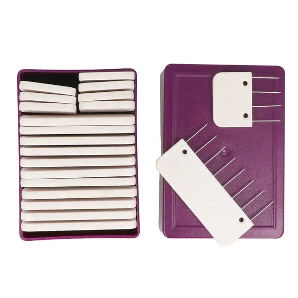 Blanco - (Bloqueadores de tejido KnitPro - KTP-10877)