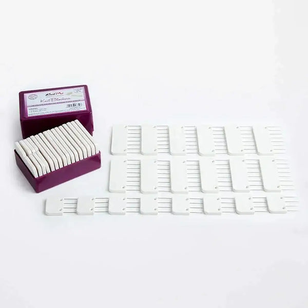 Blanco - (Bloqueadores de tejido KnitPro - KTP-10877)